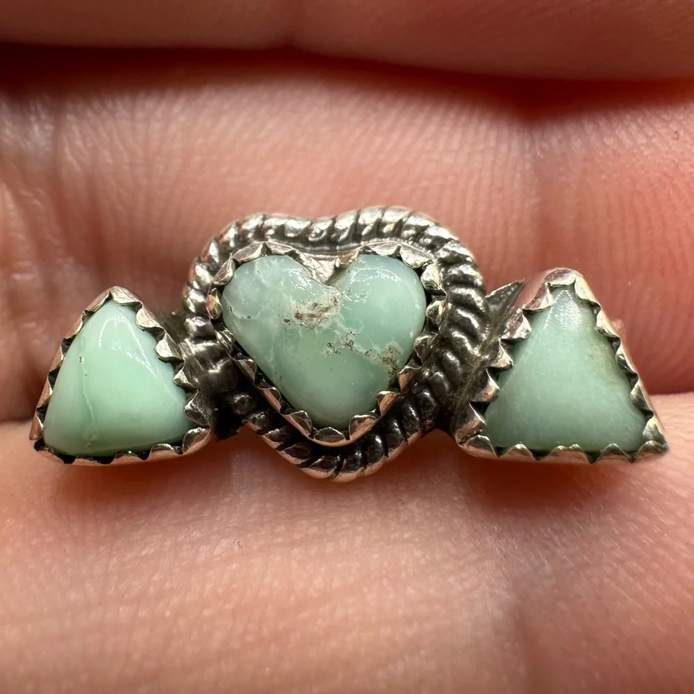 ⌚Paloma Turquoise Heart Sterling Silver 925 Watch Band Charm Handmade iWatch